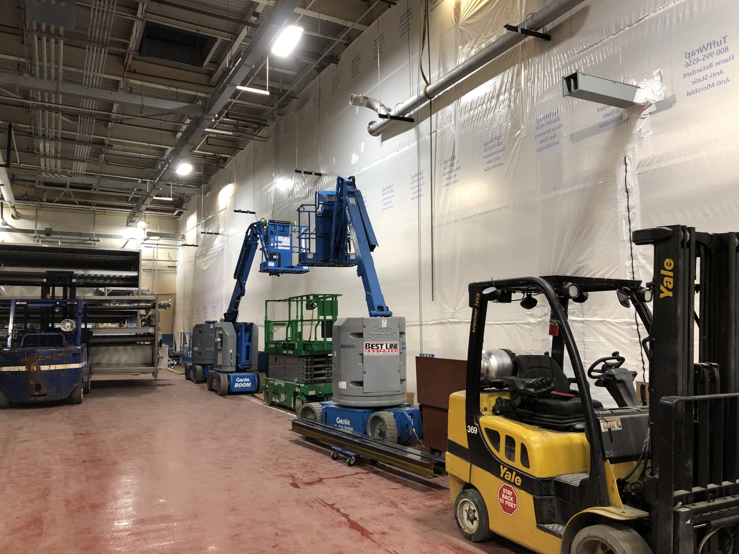 TuffWrap is Food Processing Facility Protected by Hybrid Walls