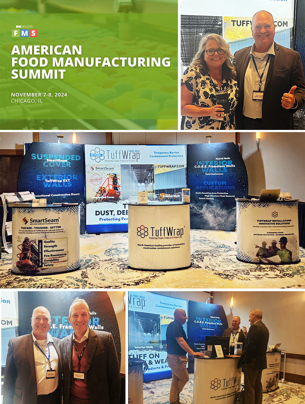 TuffWrap at the American Food Manufacturing Summit 2024